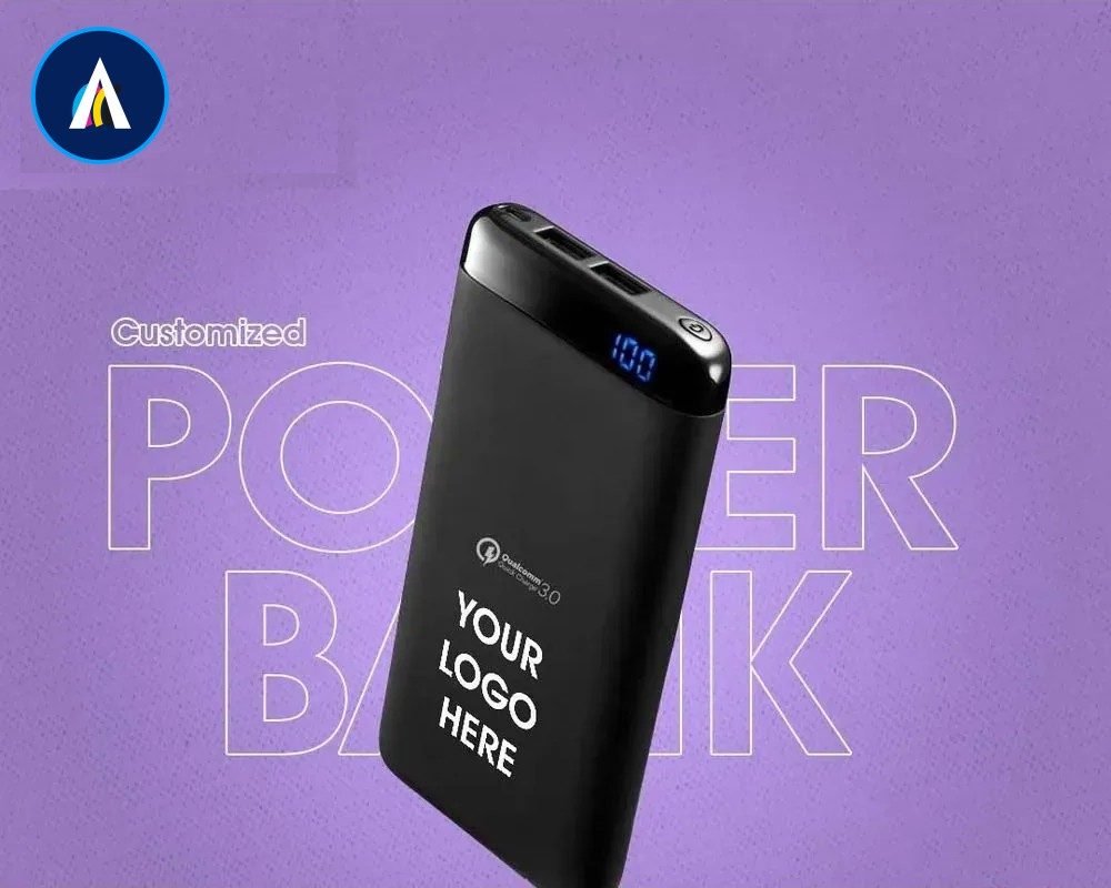 Power banks — Printed casing, boxed to match